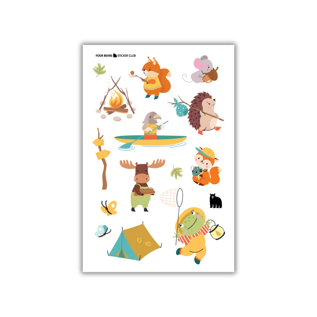 All Sticker Sheets – Four Bears Sticker Club