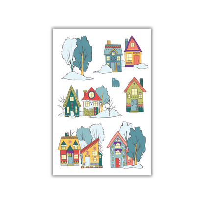 Snowy Suburbs
