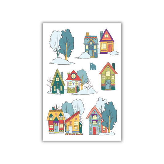 Snowy Suburbs