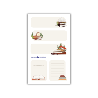 Forest Library Labels