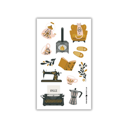 Hygge Home - Four Bears Sticker Club