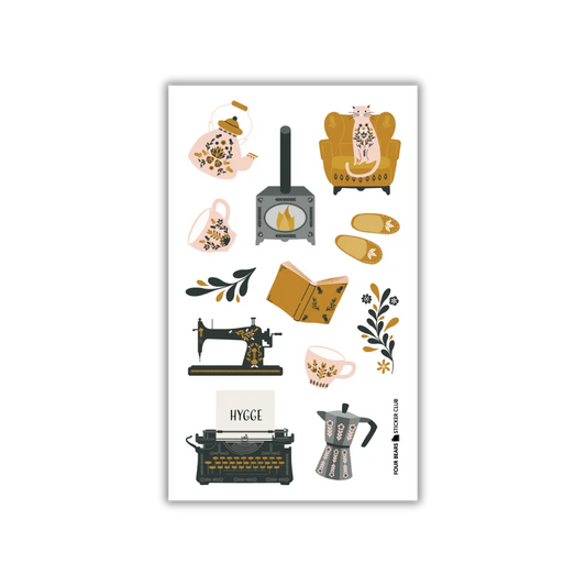 Hygge Home - Four Bears Sticker Club