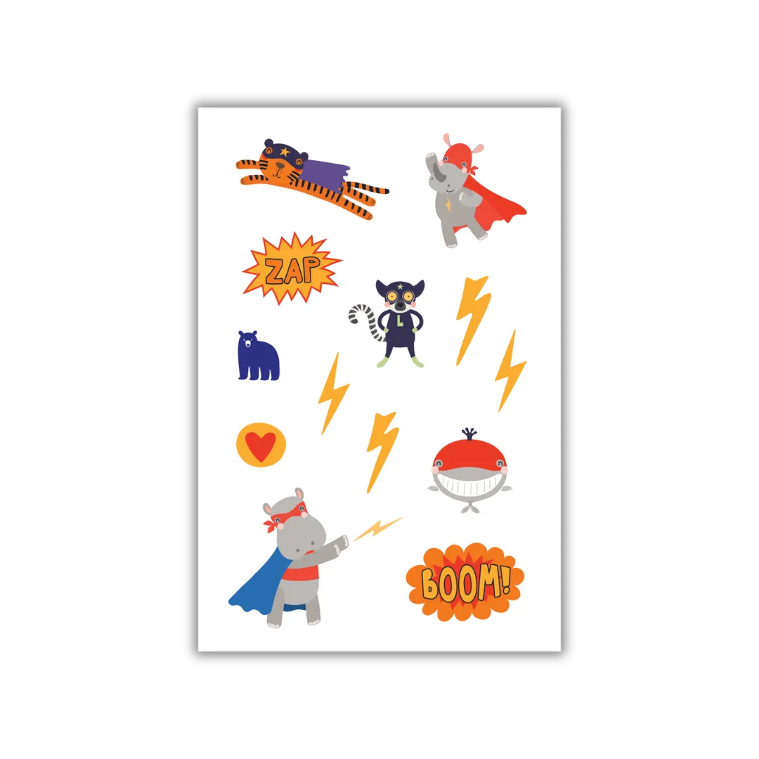 Up, Up and Away - Four Bears Sticker Club