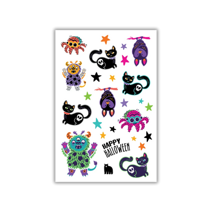 Frightful Friends - Four Bears Sticker Club
