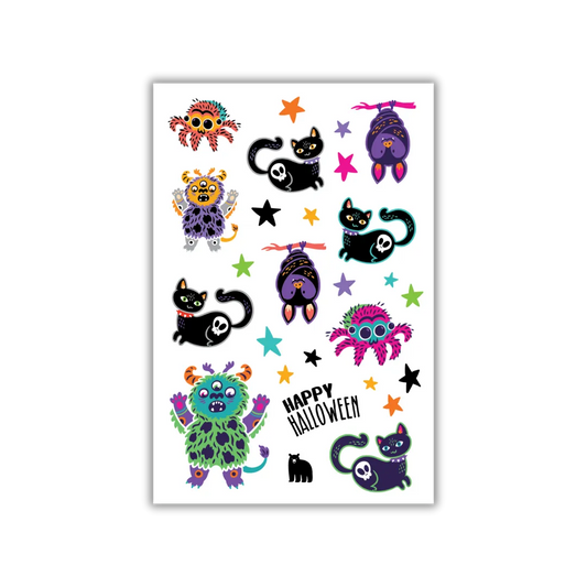 Frightful Friends - Four Bears Sticker Club