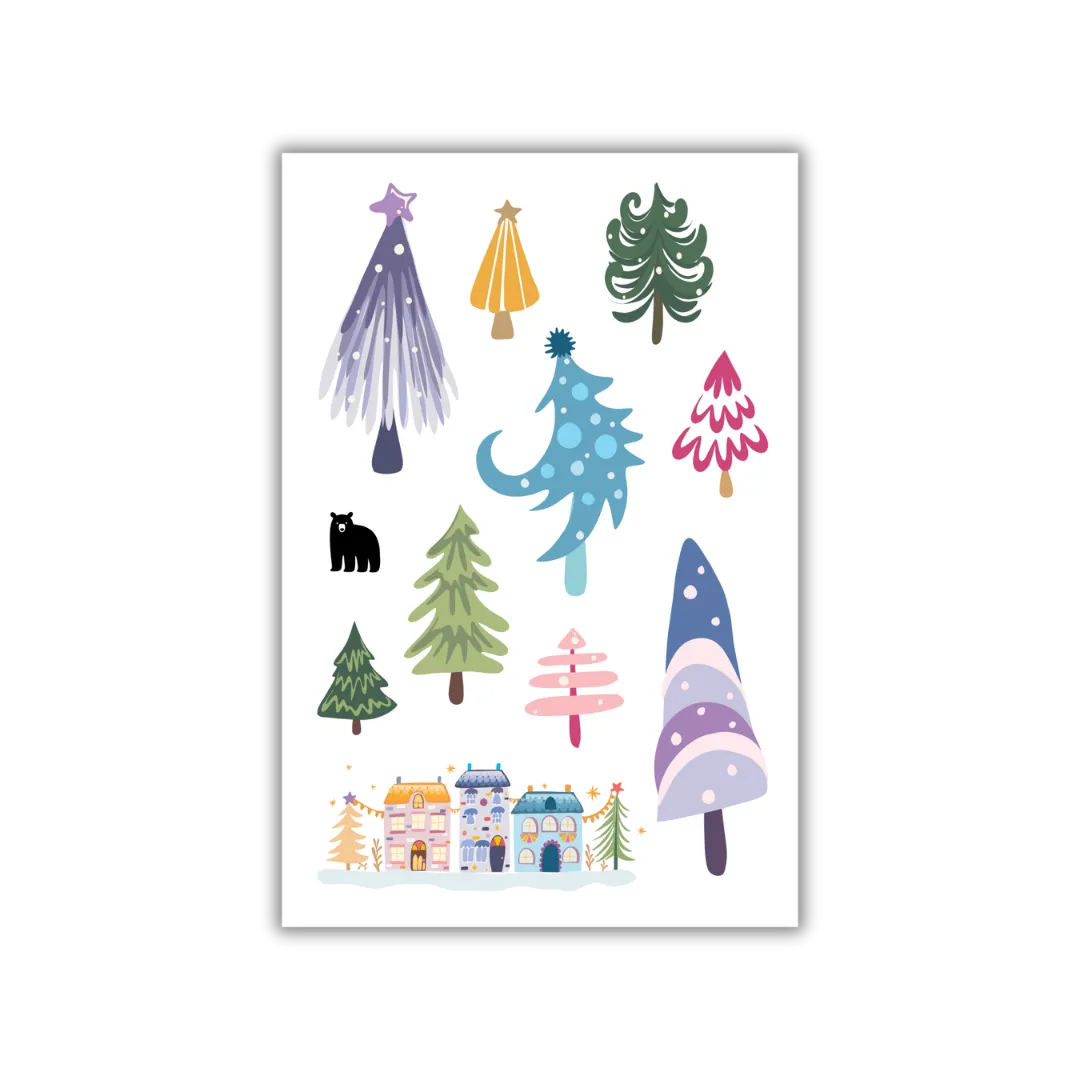 Tree-mendous - Four Bears Sticker Club