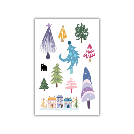 Tree-mendous - Four Bears Sticker Club