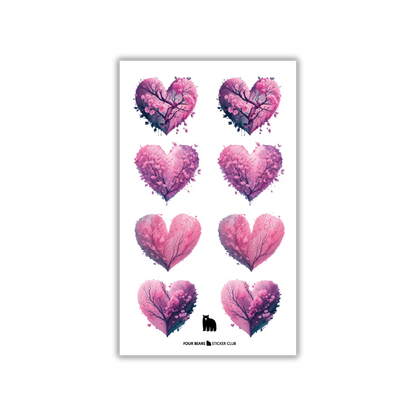 Love Trees - Four Bears Sticker Club