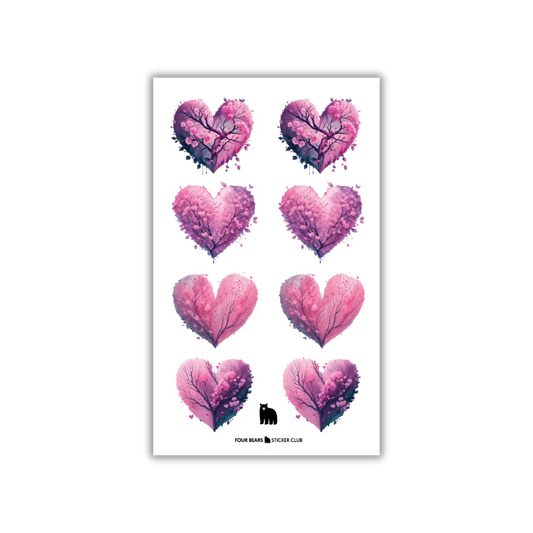 Love Trees - Four Bears Sticker Club