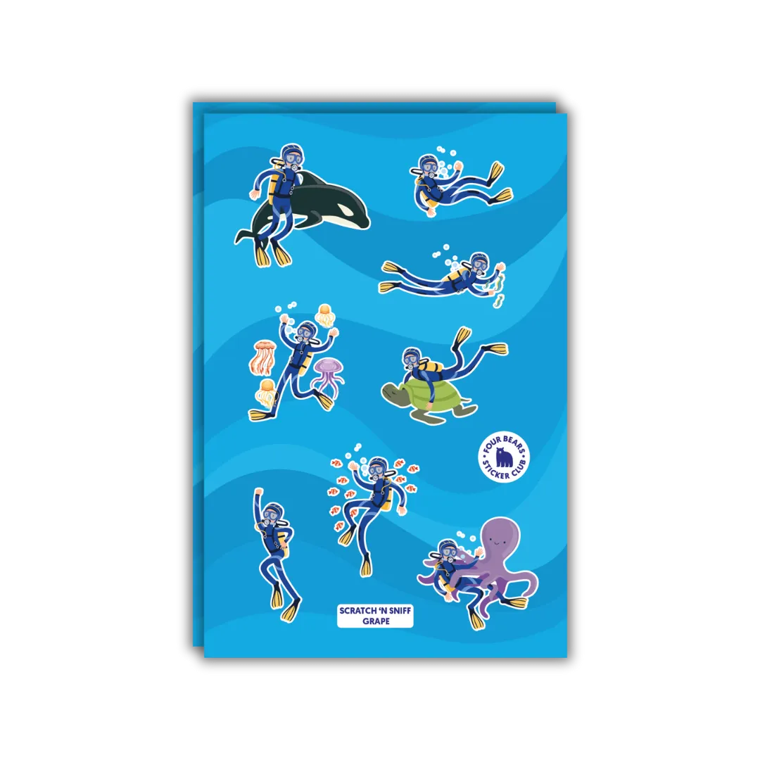Future Marine Biologist - Four Bears Sticker Club