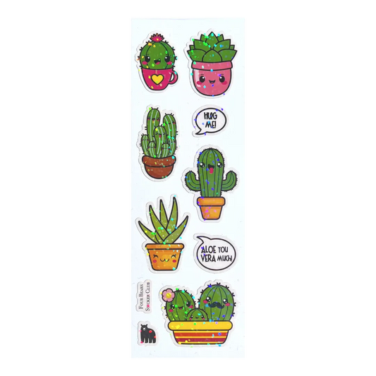 Aloe You Very Much - Four Bears Sticker Club