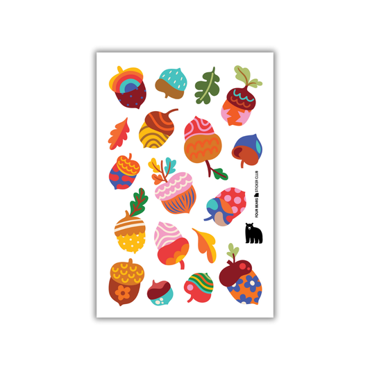 Rainbow Acorns