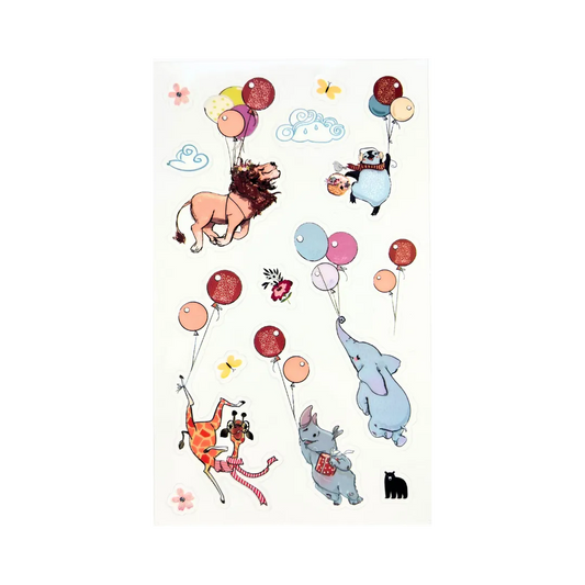 Up Up and Away - Four Bears Sticker Club