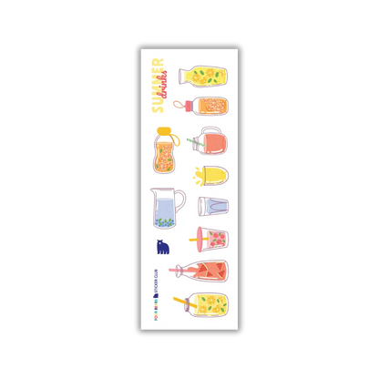 Summer Sips - Four Bears Sticker Club