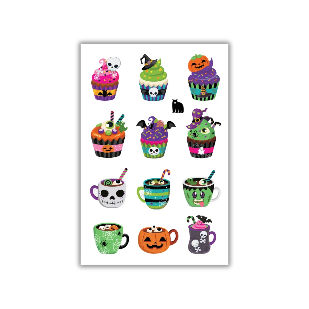 Witch Way to the Latte - Four Bears Sticker Club
