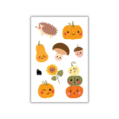 Pumpkin To Talk About - Four Bears Sticker Club