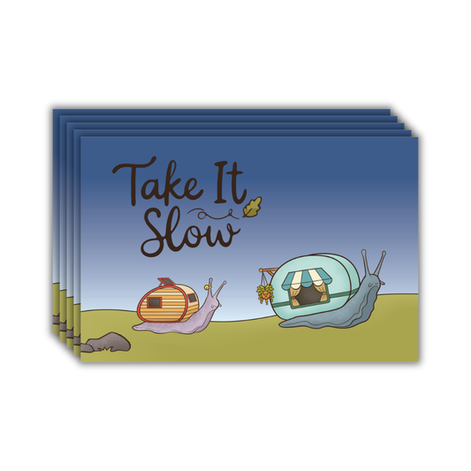 Take It Slow Postcards