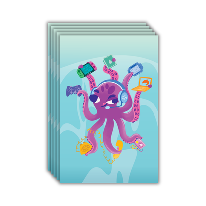 Online Octopus Postcards