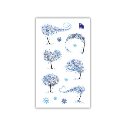 Winter Trees - Four Bears Sticker Club