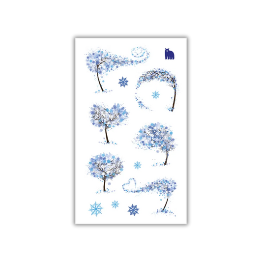 Winter Trees - Four Bears Sticker Club