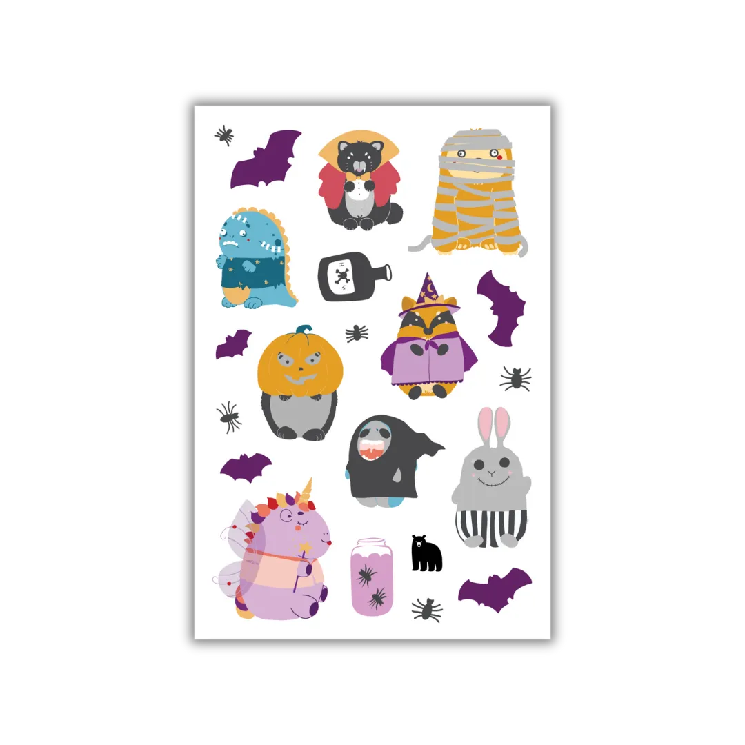 Monster Mash - Four Bears Sticker Club