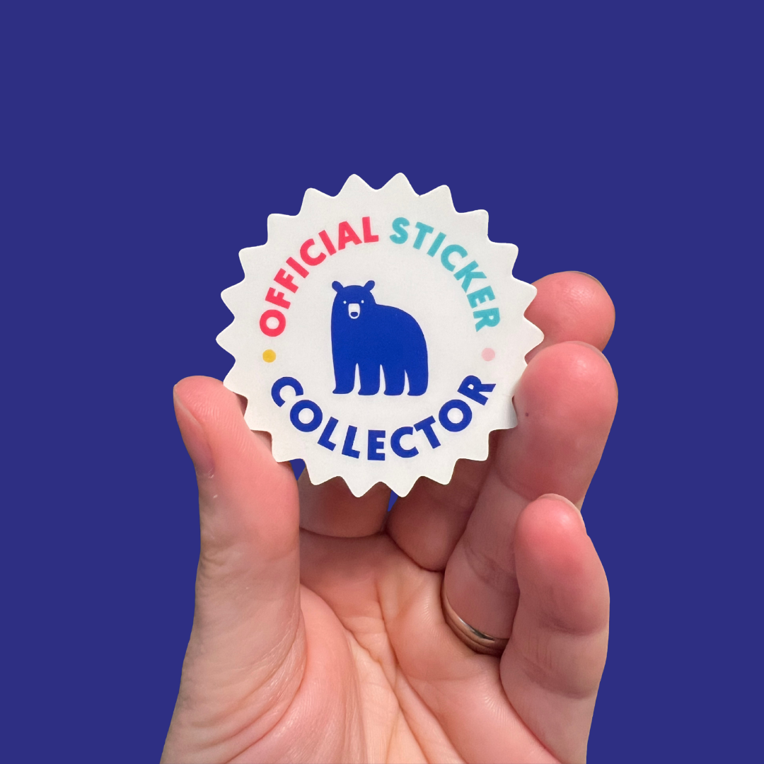 Official Sticker Collection Stickers Official Sticker Collector – Four Bears Sticker Club
