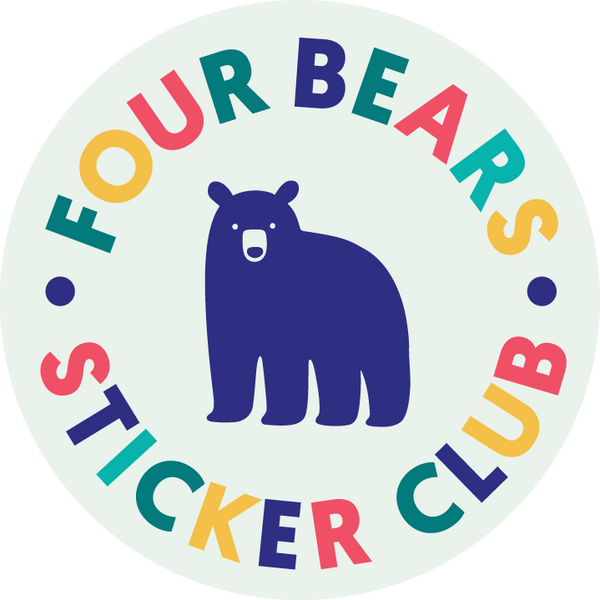 Four Bears Sticker Club