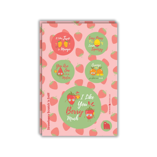 Berry Sweet Sayings - Four Bears Sticker Club