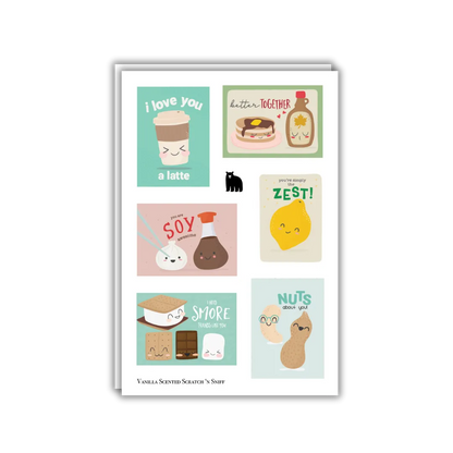 Punny Valentine - Four Bears Sticker Club