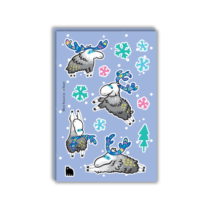 Minty Moose - Four Bears Sticker Club