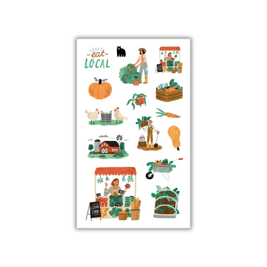 Eat Local - Four Bears Sticker Club