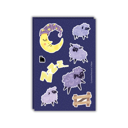 Lavender Dreams - Four Bears Sticker Club