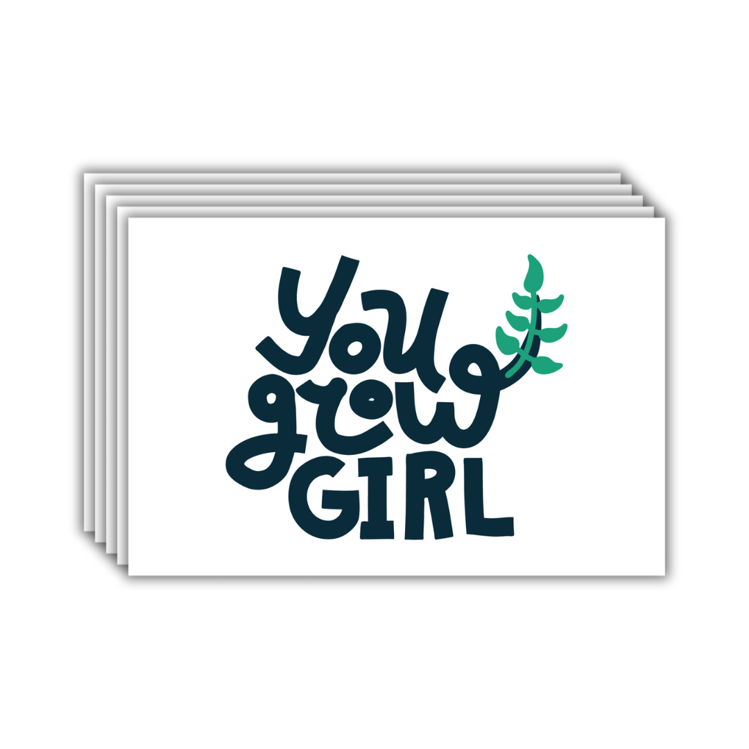 You Grow Girl Postcards