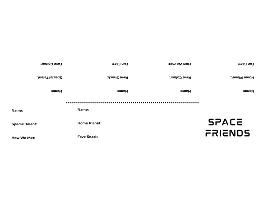 Space Friends Zine