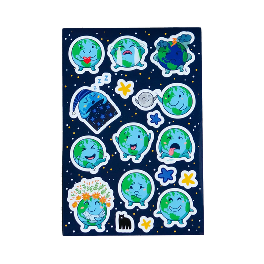Earth Moods - Four Bears Sticker Club