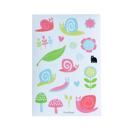 Garden Snails - Four Bears Sticker Club