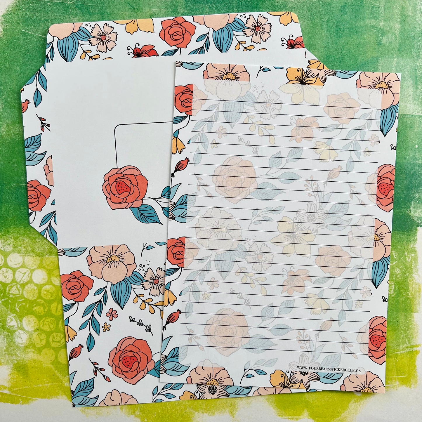 Floral Stationery
