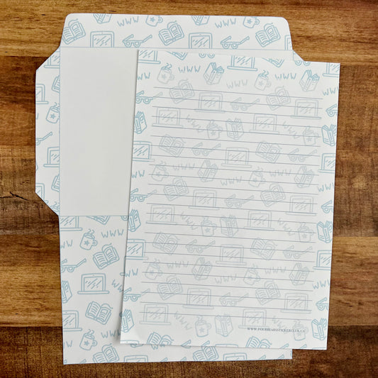 Back to Work Stationery - Four Bears Sticker Club