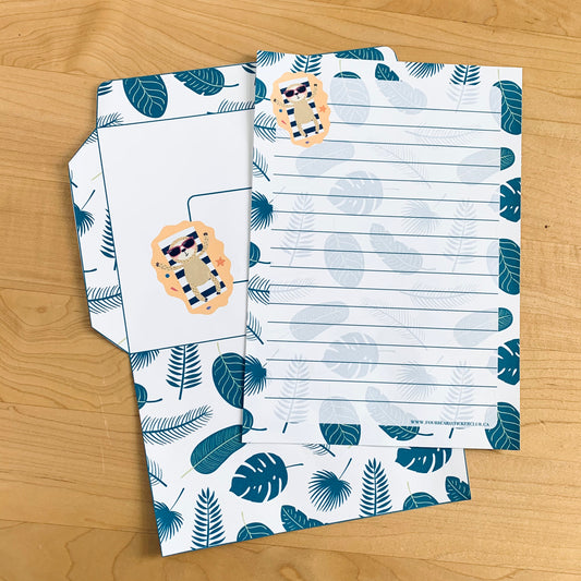 Summer Chill Stationery
