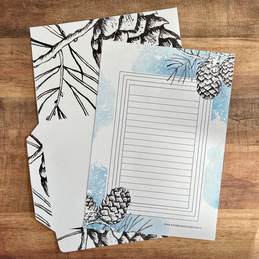 Winter Pine Stationery