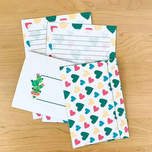 Cactus Love Stationery