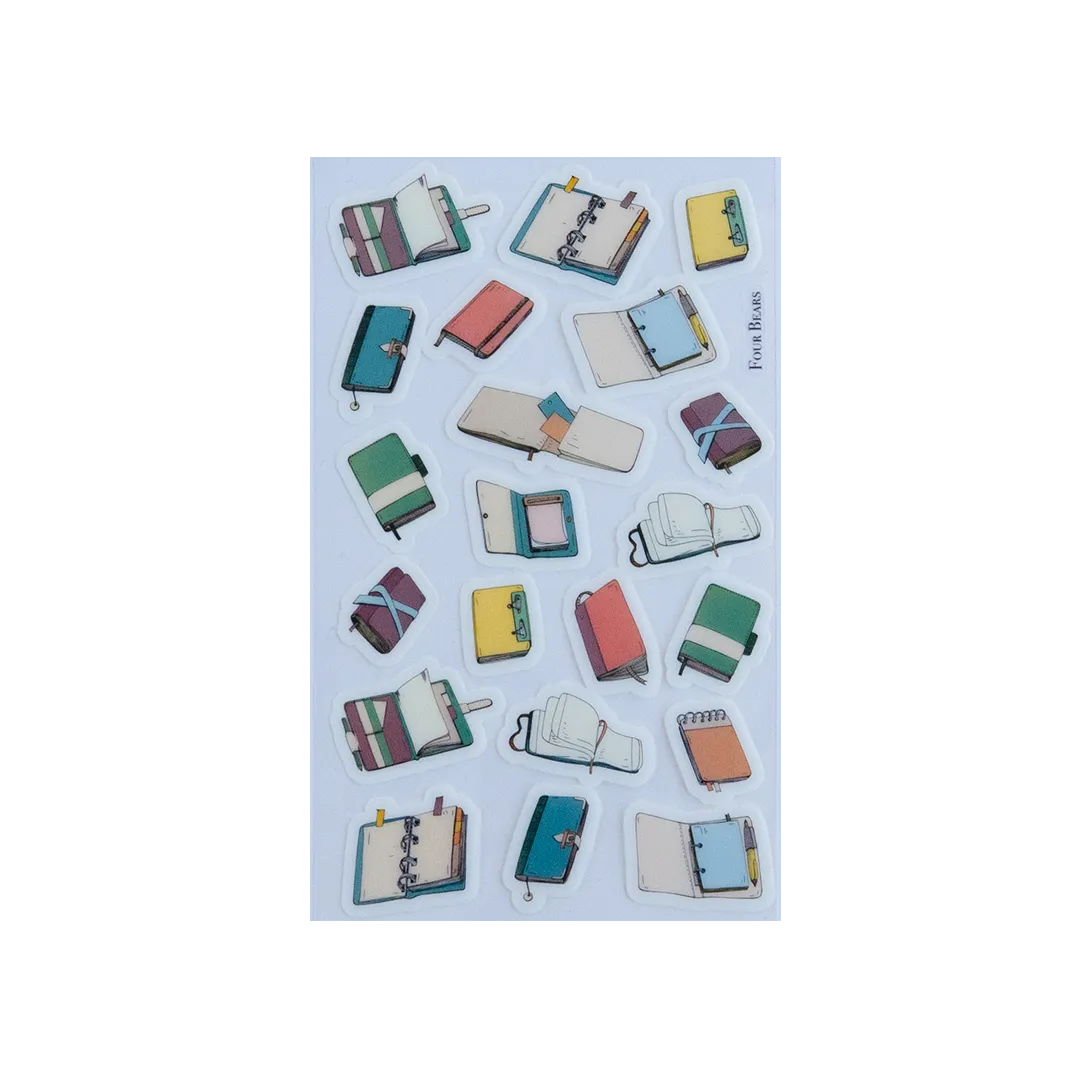 4 Bears Notebook All the Notebooks – Four Bears Sticker Club