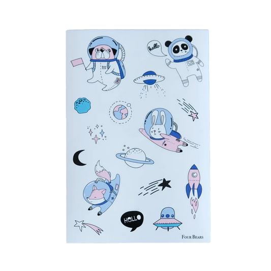 Animal Astronauts - Four Bears Sticker Club