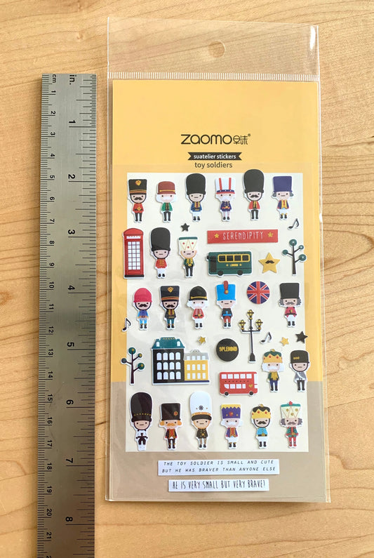 Toy Soldiers - Four Bears Sticker Club