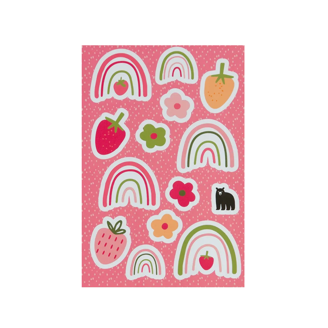 Berry Rainbows - Four Bears Sticker Club