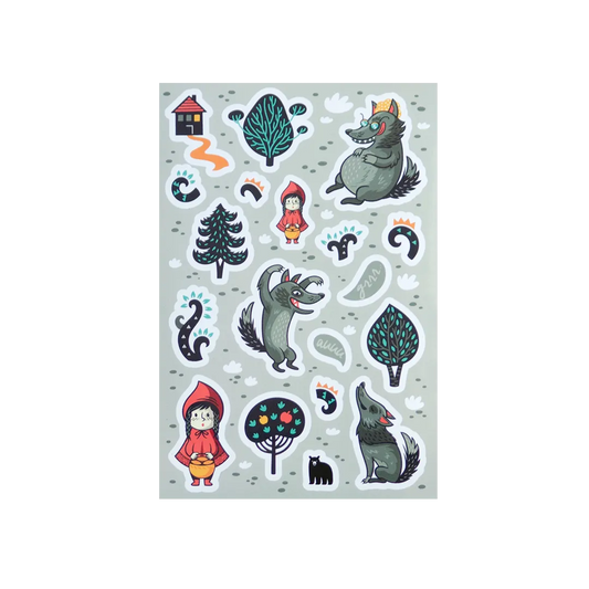 Big Bad Wolf - Four Bears Sticker Club