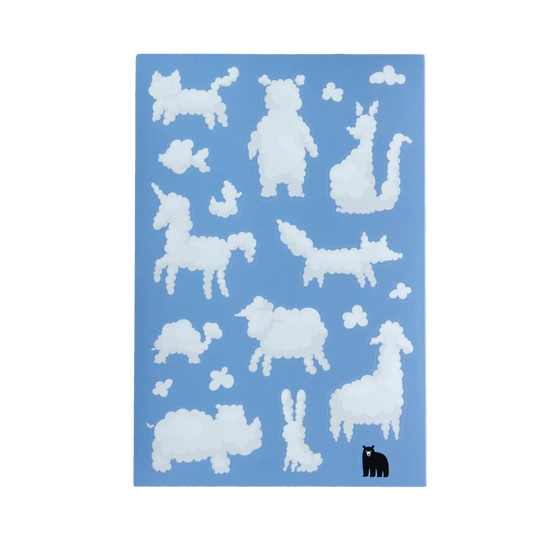 Animal Clouds - Four Bears Sticker Club
