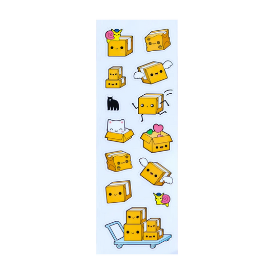 Cute Packages - Four Bears Sticker Club