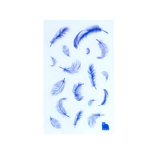 Floating Feathers - Four Bears Sticker Club