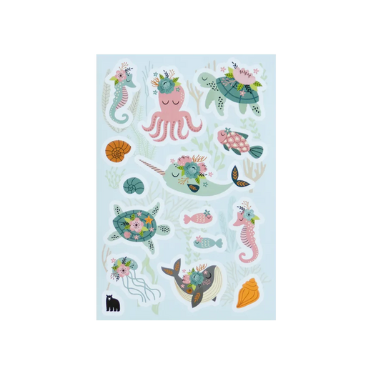 Floral Sea Life